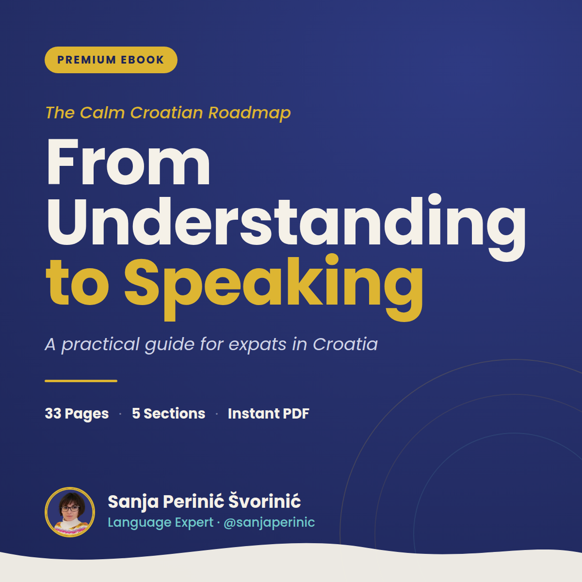 The Calm Croatian Roadmap ebook cover