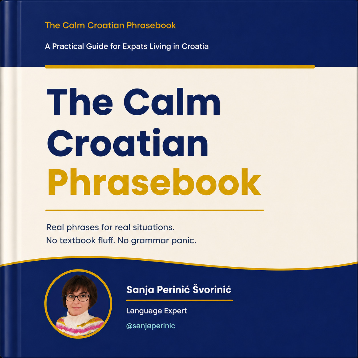 The Calm Croatian Phrasebook ebook cover